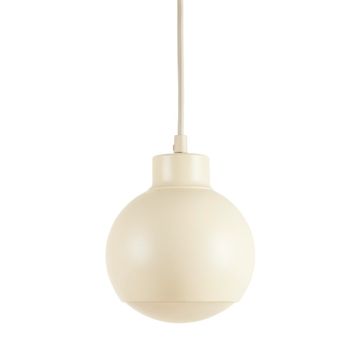 Holly Bluff Pendant Light Suspended From One Plain Cable - Cream