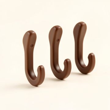 Vivian Decorative Shower Curtain Hooks (synthetic illustration; no displayed measurements)