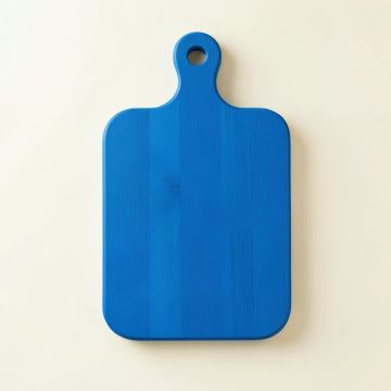 Elm Branch Cutting Board - Blue (synthetic illustration; no displayed measurements)