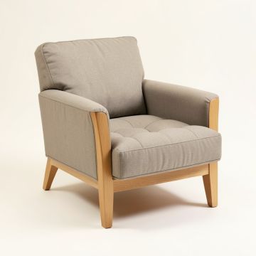 Klein 25 '' Wide Tufted Polyester Slipper Chair (synthetic illustration; no displayed measurements)