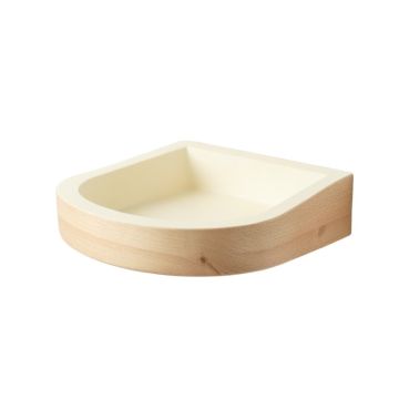 Olive Bluff Wall-Mounted Cat Perch - Cream