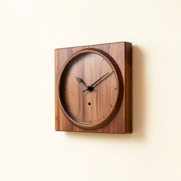 15.5 '' Farmhouse Wall Clock (synthetic illustration; no displayed measurements)