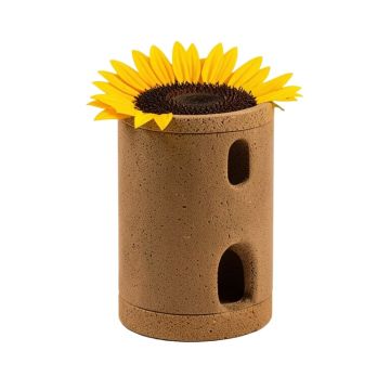Ebron Sunflower Birdbath
