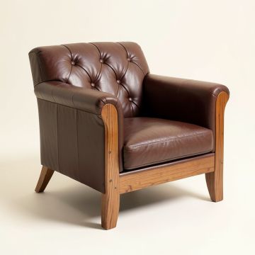 Fairbanks 29.5 '' Wide Tufted Armchair (synthetic illustration; no displayed measurements)