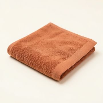 Fern Falls Bath Towel - Terracotta (synthetic illustration; no displayed measurements)