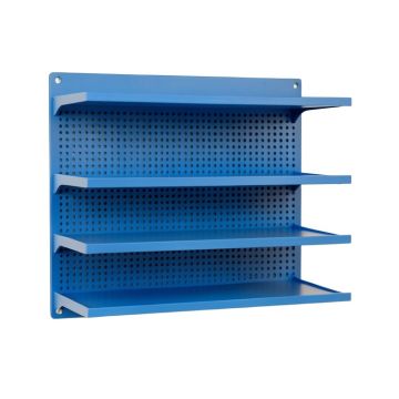 Cedar Canyon Empty Wall-Mounted Tool Organizer Panel - Blue