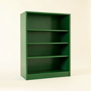 Elm Falls Freestanding Bookcase - Green (synthetic illustration; no displayed measurements)