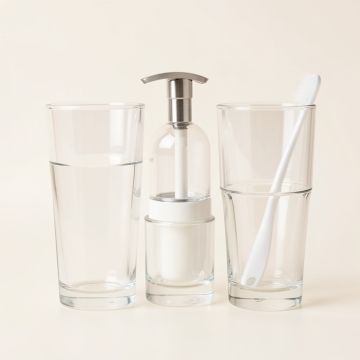 Cloud 4 Piece Bathroom Accessory Set (synthetic illustration; no displayed measurements)