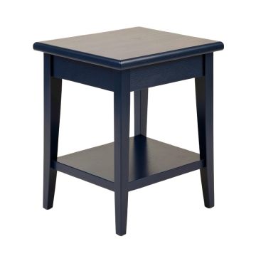 Fern Bend Side Table - Navy