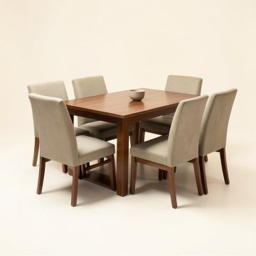 Mcneese 6 - Piece Dining Set (synthetic illustration; no displayed measurements)
