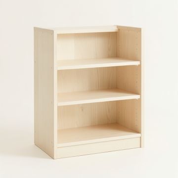 Elm Edge Desktop Shelving Unit - Ivory (synthetic illustration; no displayed measurements)