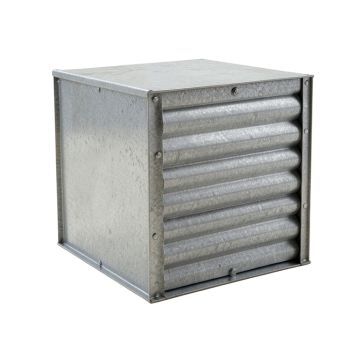 64 '' X 35 '' Galvanized Steel Log Store