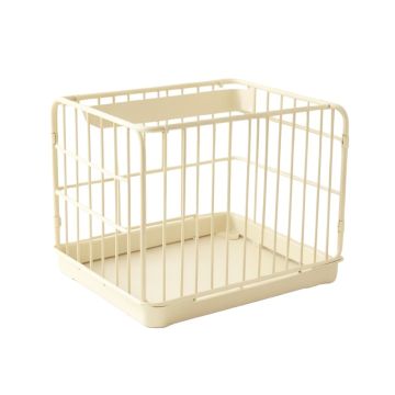 Alder Bluff Empty Furniture-Style Pet Crate - Ivory