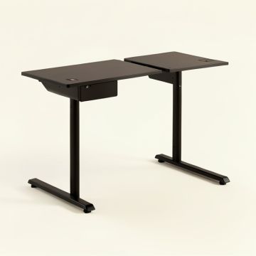 Hann Height Adjustable L-Shape Gaming Desk (synthetic illustration; no displayed measurements)