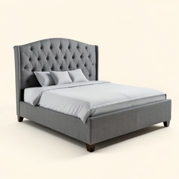 Vergennes Tufted Upholstered Low Profile Standard Bed (synthetic illustration; no displayed measurements)