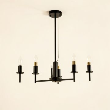 Waycross 10 - Light Unique Modern Linear Chandelier (synthetic illustration; no displayed measurements)