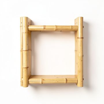 Arquette Bamboo 18 '' W X 35 '' H X 12 '' D Wall Mounted Bathroom Shelves (synthetic illustration; no displayed measurements)