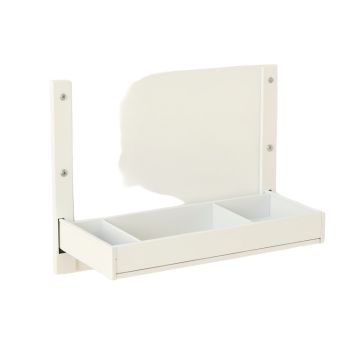 Cedar Bluff Empty Wall-Mounted Tool Organizer Panel - White