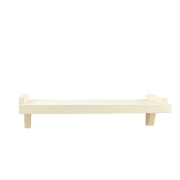 Elm Branch Wall-Mounted Shelf - Cream