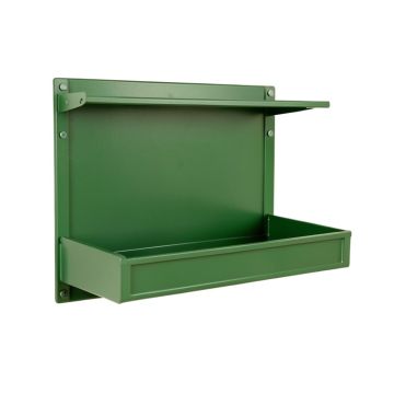 Hill Branch Empty Wall-Mounted Tool Organizer Panel - Green