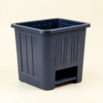 Rowan Branch Closed Garden Compost Bin - Navy (synthetic illustration; no displayed measurements)