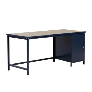 Sage Bluff Empty Workshop Workbench - Navy