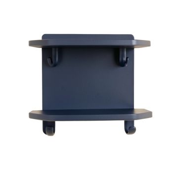 Ridge Dell Wall-Mounted Entryway Organizer Shelf - Navy