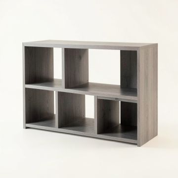 Dune Branch Desktop Shelving Unit - Gray (synthetic illustration; no displayed measurements)