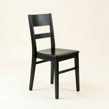 Birch Edge Dining Chair - Black (synthetic illustration; no displayed measurements)
