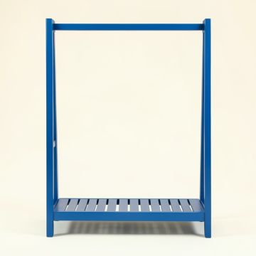 Hill Brook Empty Garment Rack - Blue (synthetic illustration; no displayed measurements)