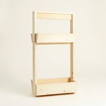 Wren Bridge Empty Vertical Garden Frame - Ivory (synthetic illustration; no displayed measurements)