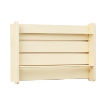 River Canyon Empty Wall-Mounted Tool Organizer Panel - Cream