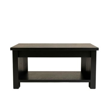 Heath Field Indoor Bench - Black (synthetic illustration; no displayed measurements)