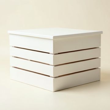 Ash Arc Closed Outdoor Storage Box (synthetic illustration; no displayed measurements)