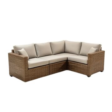 Aiddan Patio Sectional With Cushions