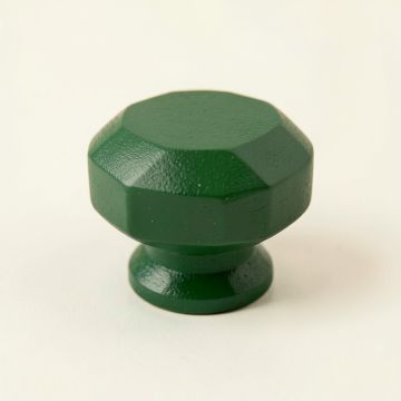 Brook Crest Cabinet Knob Without Packaging - Green (synthetic illustration; no displayed measurements)