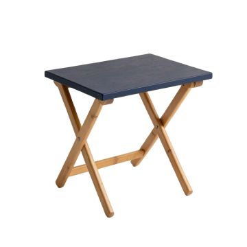 Juniper Canyon Compact Balcony Table - Navy