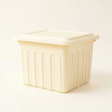 Laurel Bluff Closed Outdoor Storage Box - Ivory (synthetic illustration; no displayed measurements)