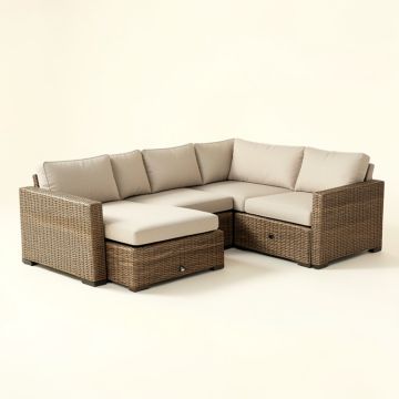 Jeff Patio Sectional With Cushions (synthetic illustration; no displayed measurements)