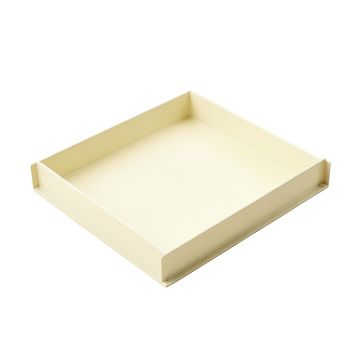 Fern Brook Empty Under-Desk Cable Tray - Cream