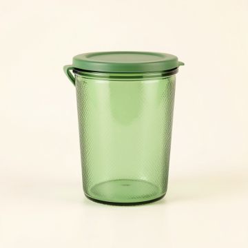 Aspen Crossing Storage Canister With Lid - Green (synthetic illustration; no displayed measurements)