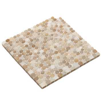 Sandhills Interlocking 11.8 '' X 11.8 '' Glass Mosaic Tile