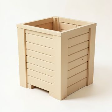 Willow Arc Closed Garden Compost Bin - Beige (synthetic illustration; no displayed measurements)