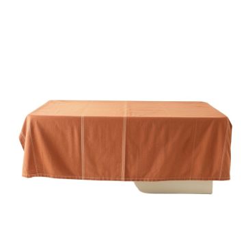 Holly Crossing Flat Bed Sheet - Terracotta