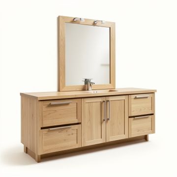 Shipststour 72 '' Double Bathroom Vanity Set (synthetic illustration; no displayed measurements)