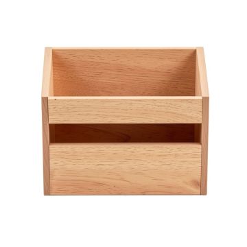 Priebe 3 Slot Divider Storage Organizer With Wall Baskets