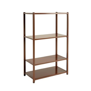 Kuster 69.68 '' H X 70.68 '' W Metal Etagere Bookcase