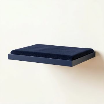 Cedar Dell Wall-Mounted Cat Perch - Navy (synthetic illustration; no displayed measurements)