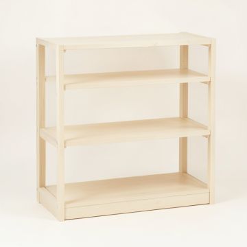 Birch Crest Empty Seed-Starting Shelving Unit Without Lights - Ivory (synthetic illustration; no displayed measurements)