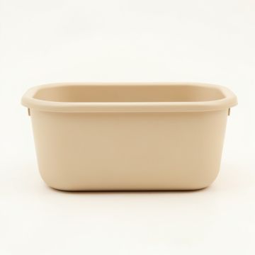 Cove Branch Empty Railing Planter With Integral Brackets - Beige (synthetic illustration; no displayed measurements)